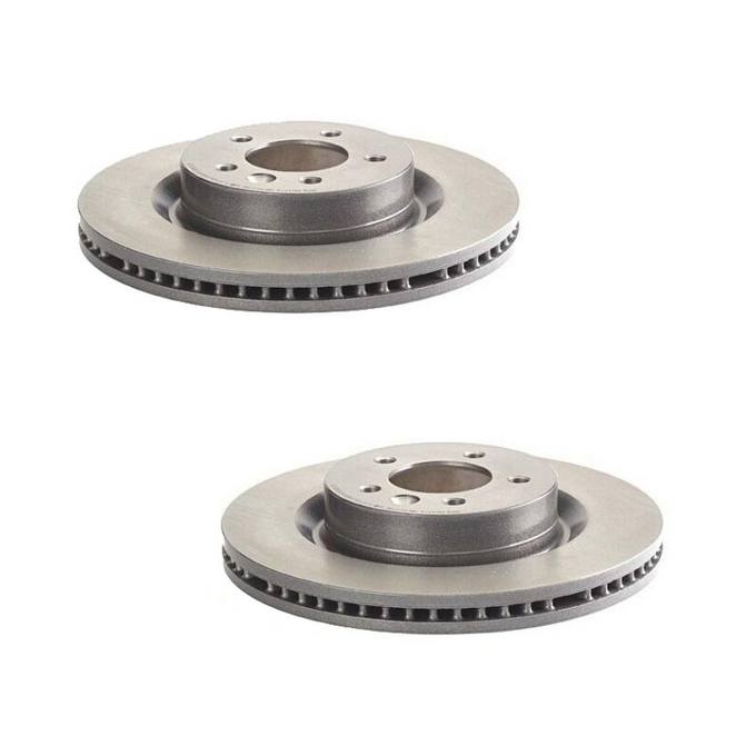 Land Rover Brakes Kit - Brembo Pads and Rotors Front (337mm) (Low-Met) SEM500062 - Brembo 1533050KIT